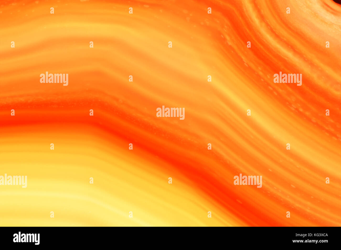 Zusammenfassung Hintergrund - orange Achat mineral Querschnitt Stockfoto