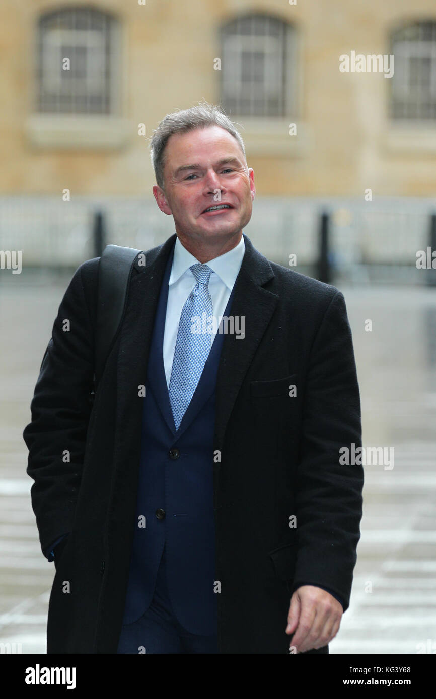 Peter whittle ukip besucht die bbc Andrew Marr Show bei den BBC-Studios in London, 26. Februar 2017 Stockfoto