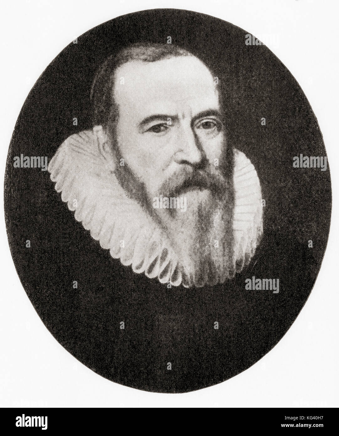 Johan van oldenbarnevelt, 1547 - 1619. niederländischer Staatsmann, der eine wichtige Rolle im Kampf für die Unabhängigkeit von Spanien gespielt. Von hutchinson Geschichte der Nationen, veröffentlicht 1915. Stockfoto