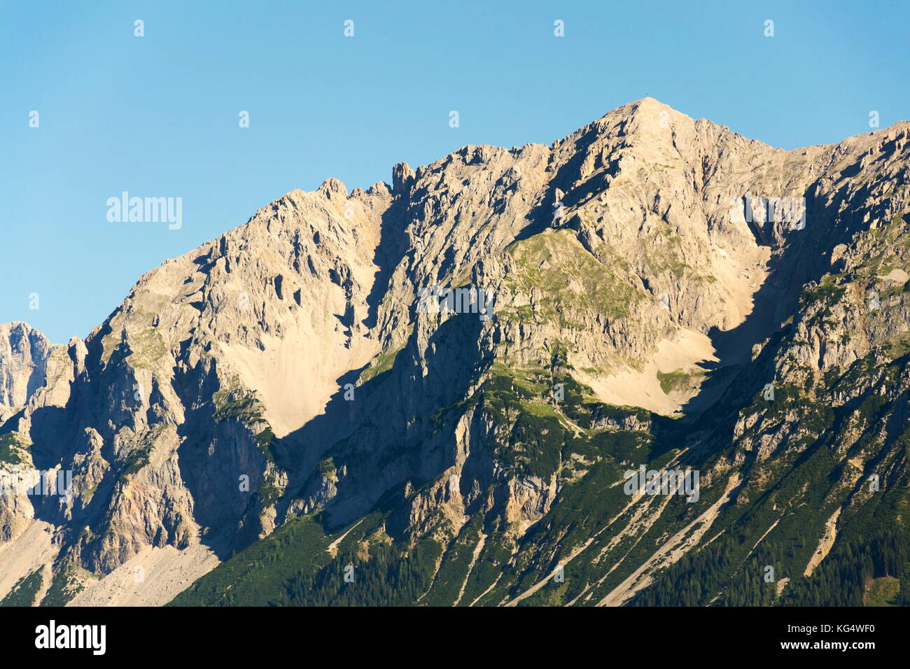 Dachstein über Schladming, nördlichen Kalkalpen, Österreich Stockfoto