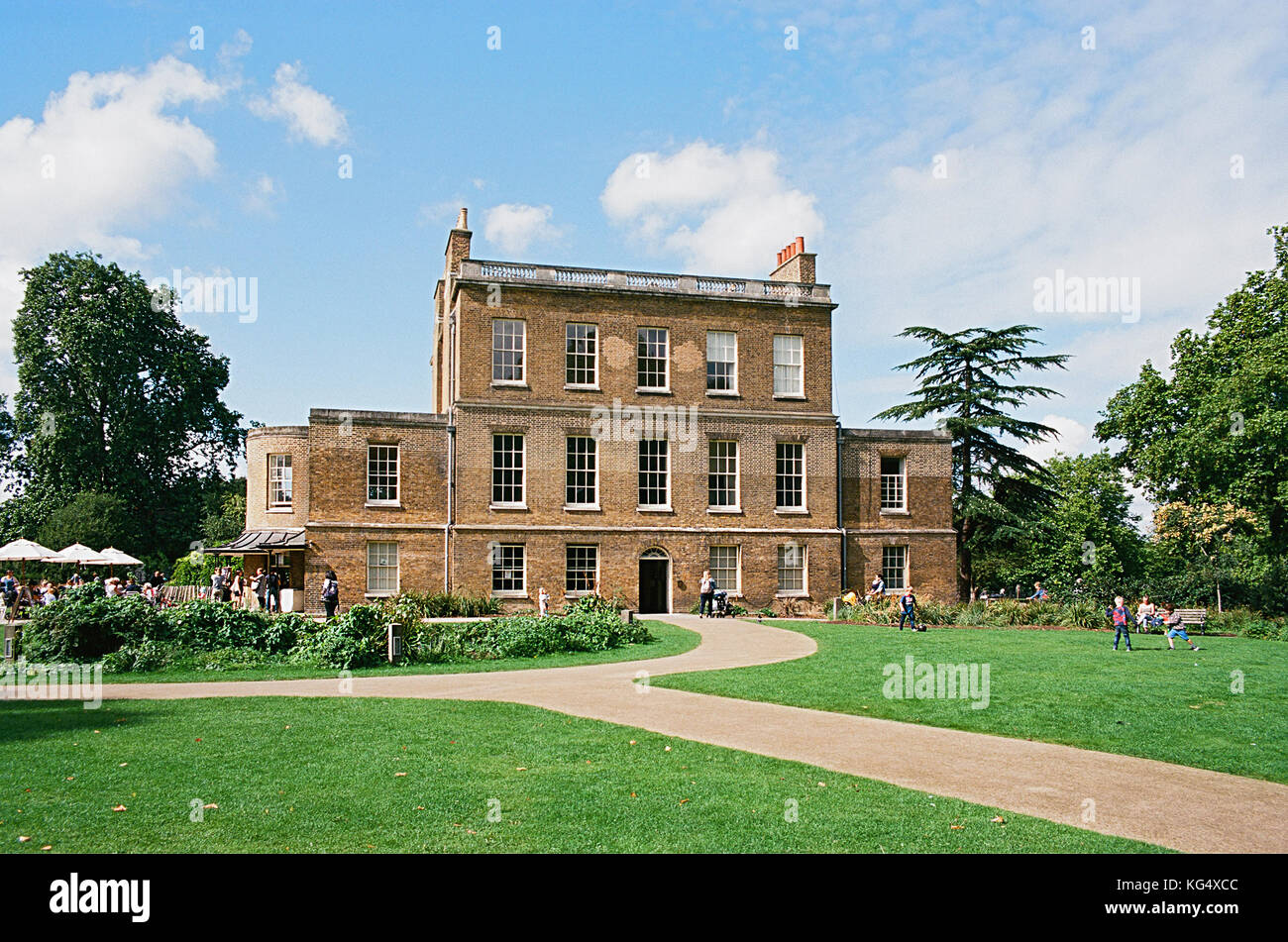 Clissold Haus in clissold Park, Stoke Newington, London Uk Stockfoto