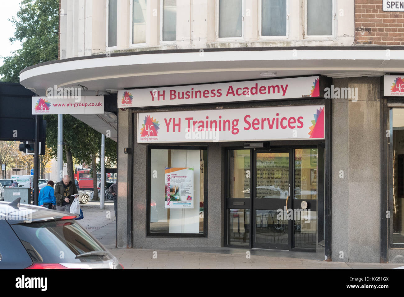 YH Training Services – Schulungsanbieter – Hull, England, East Yorkshire, Großbritannien Stockfoto