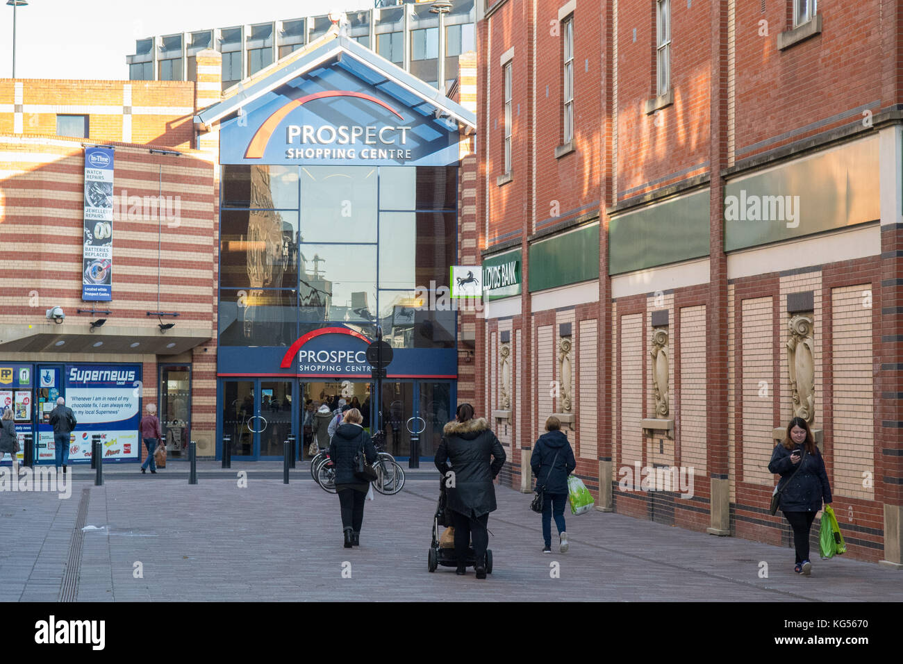 Prospect Shopping Center, Hull, East Yorkshire, England, Großbritannien Stockfoto
