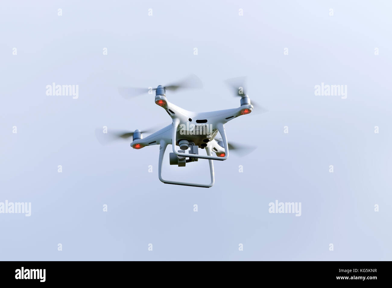 Kamera Drohne, multicopter Stockfoto