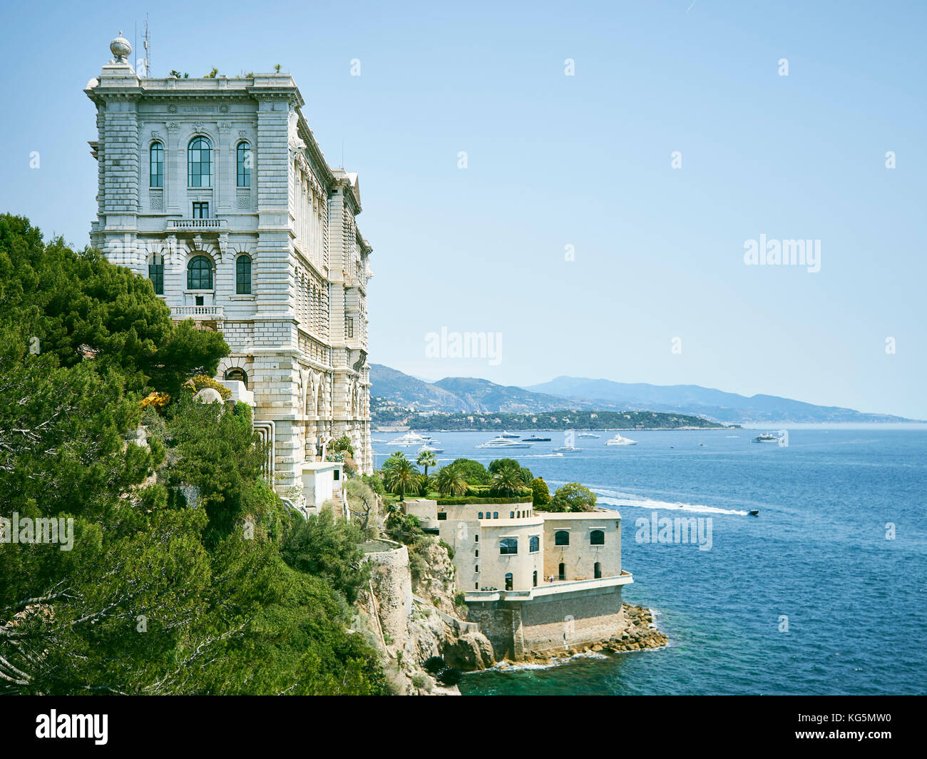Ozeanographische Institut Museum von Monaco, Fürstentum Monaco, Cote d'Azur, Südfrankreich, Westeuropa, Europa Stockfoto
