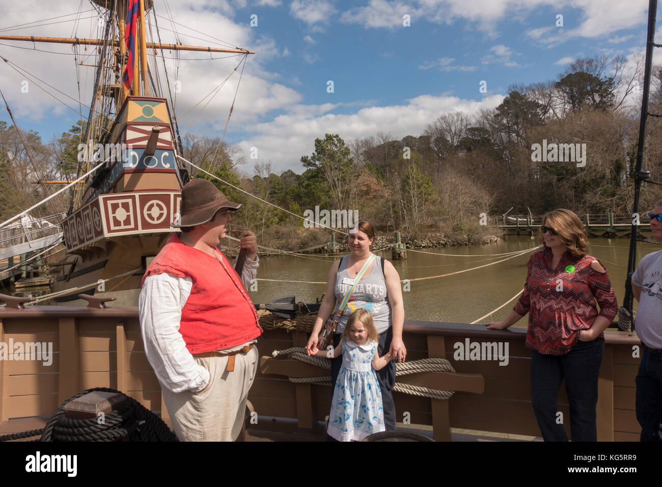 Jamestown Virginia Stockfoto