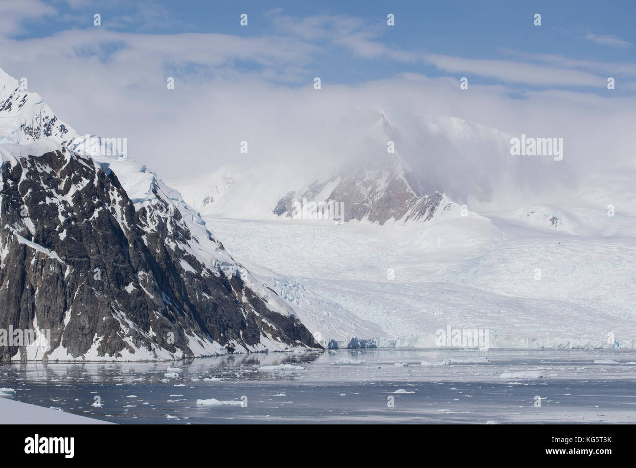 Neko Harbour, Antarktis Stockfoto