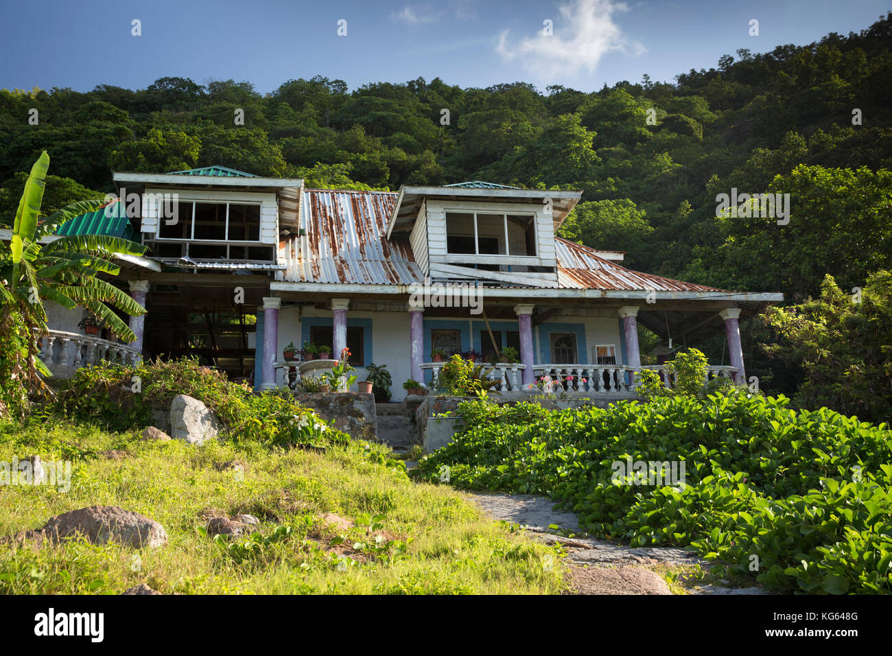 Haus im kolonialstil seychellen Fotos und Bildmaterial in hoher
