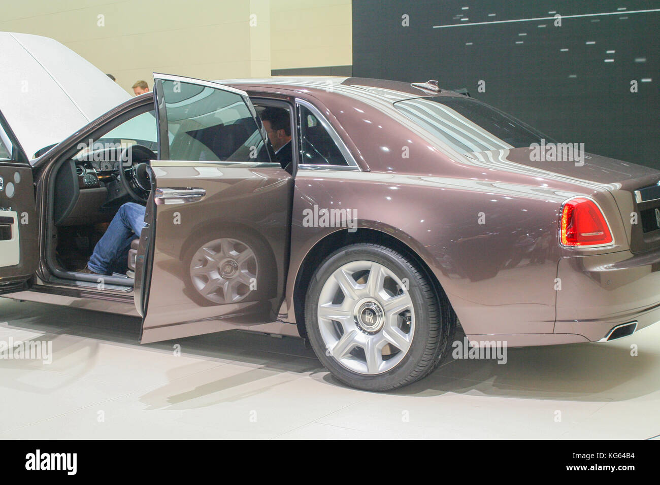 Rolls-Royce Ghost auf der Internationalen Automobil-Ausstellung (IAA) Stockfoto