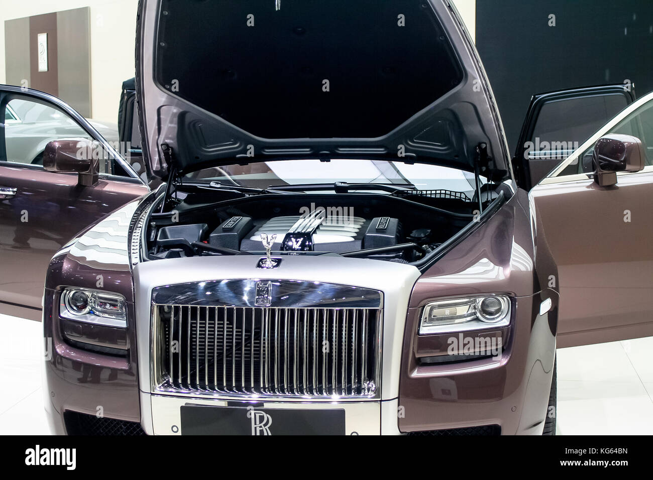 Rolls-Royce Ghost auf der Internationalen Automobil-Ausstellung (IAA) Stockfoto