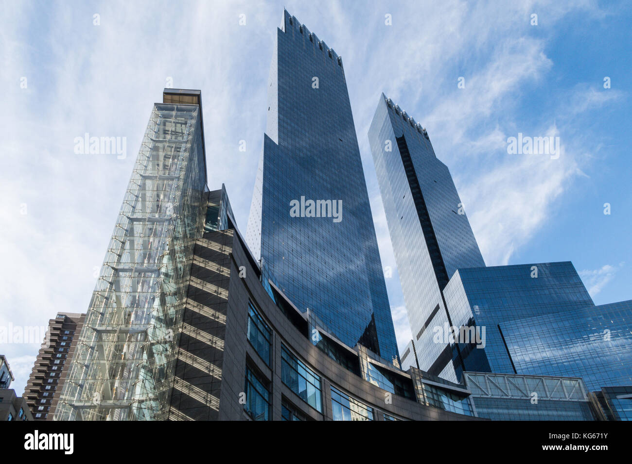 Deutsche Bank Center, ehemals Time Warner Center am Columbus Circle, NYC Stockfoto