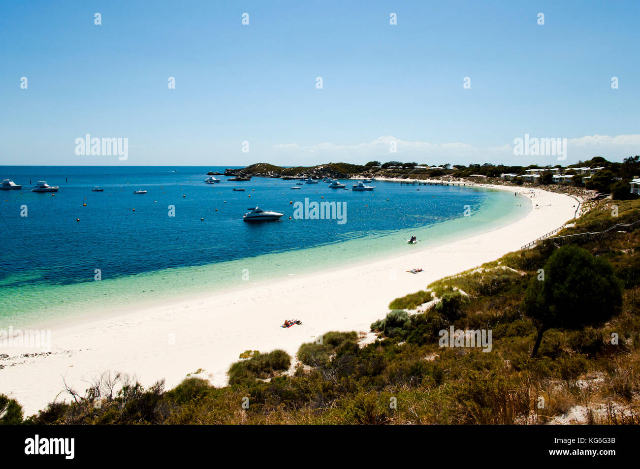 Geordie Bay - Rottnest Island - Australien Stockfoto