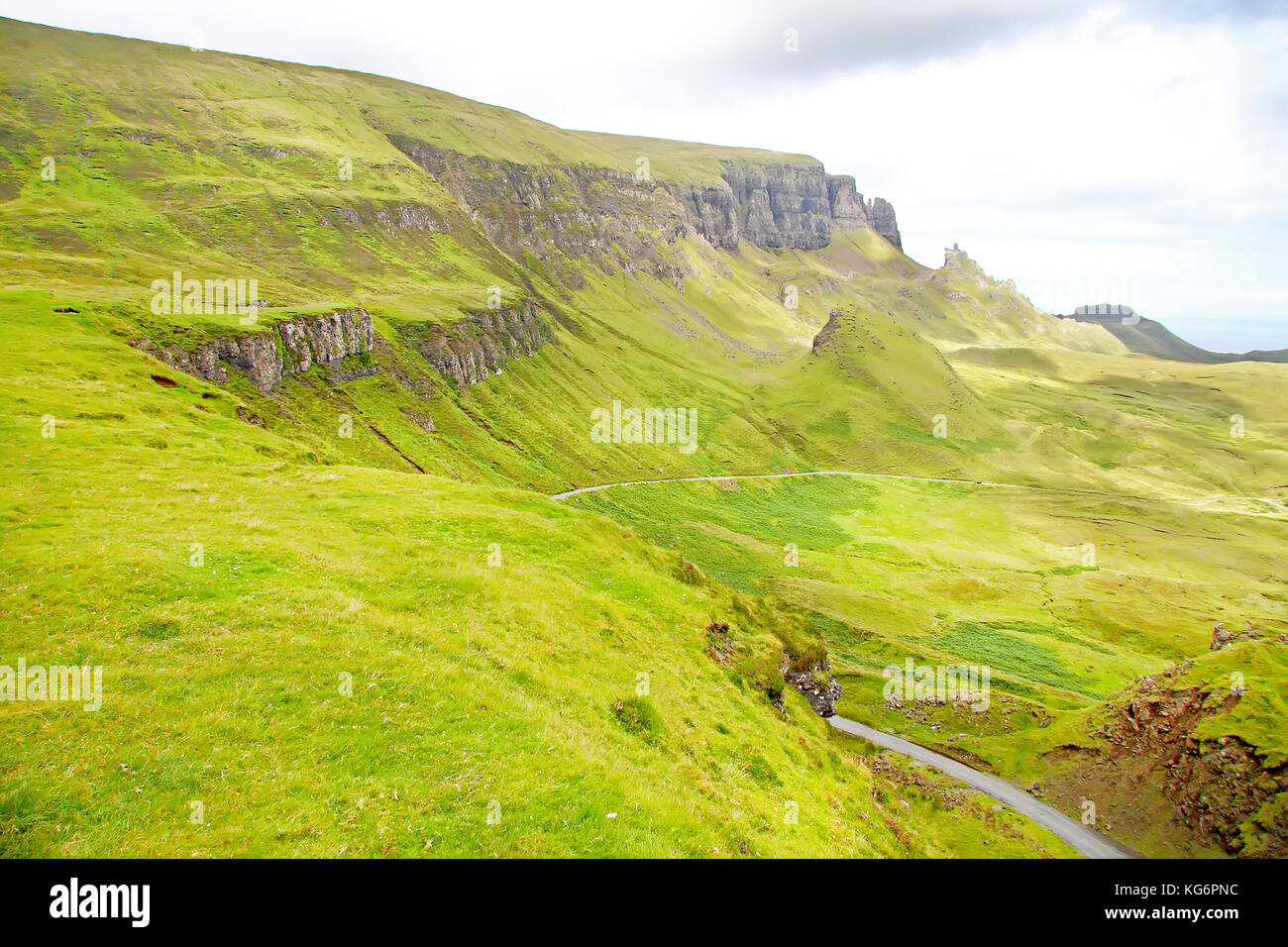 Quiraing, Isle of Skye, scotlan. de. Stockfoto