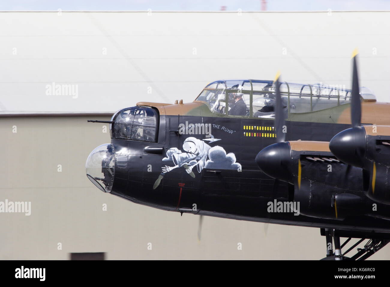 Avro Lancaster, RIAT 2010 Stockfoto