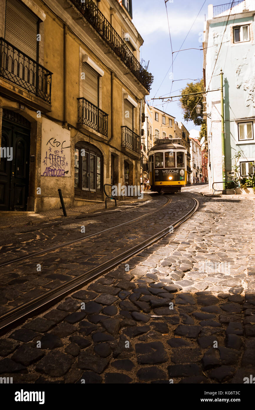 Blick auf Lissabon Stockfoto