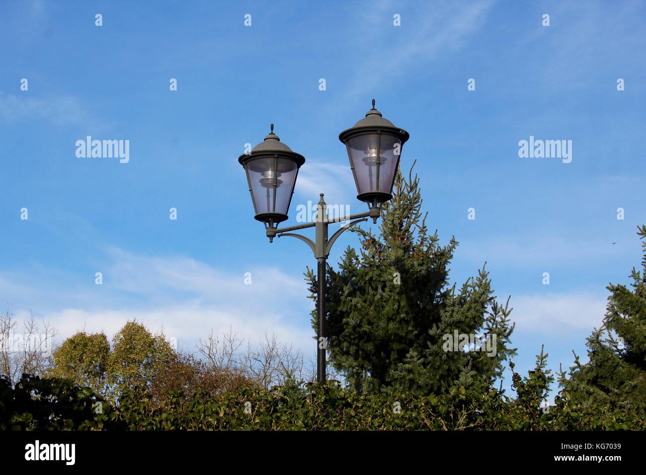 Die Farbe der Herbst im Park. Stockfoto