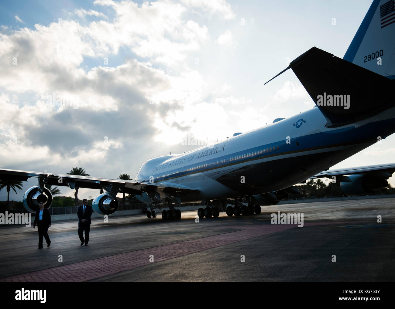 Air Force One Stockfoto