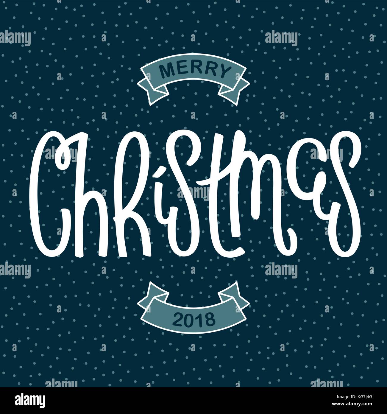 Frohe Weihnachten 2018. lustige Comic Stil festliche Banner