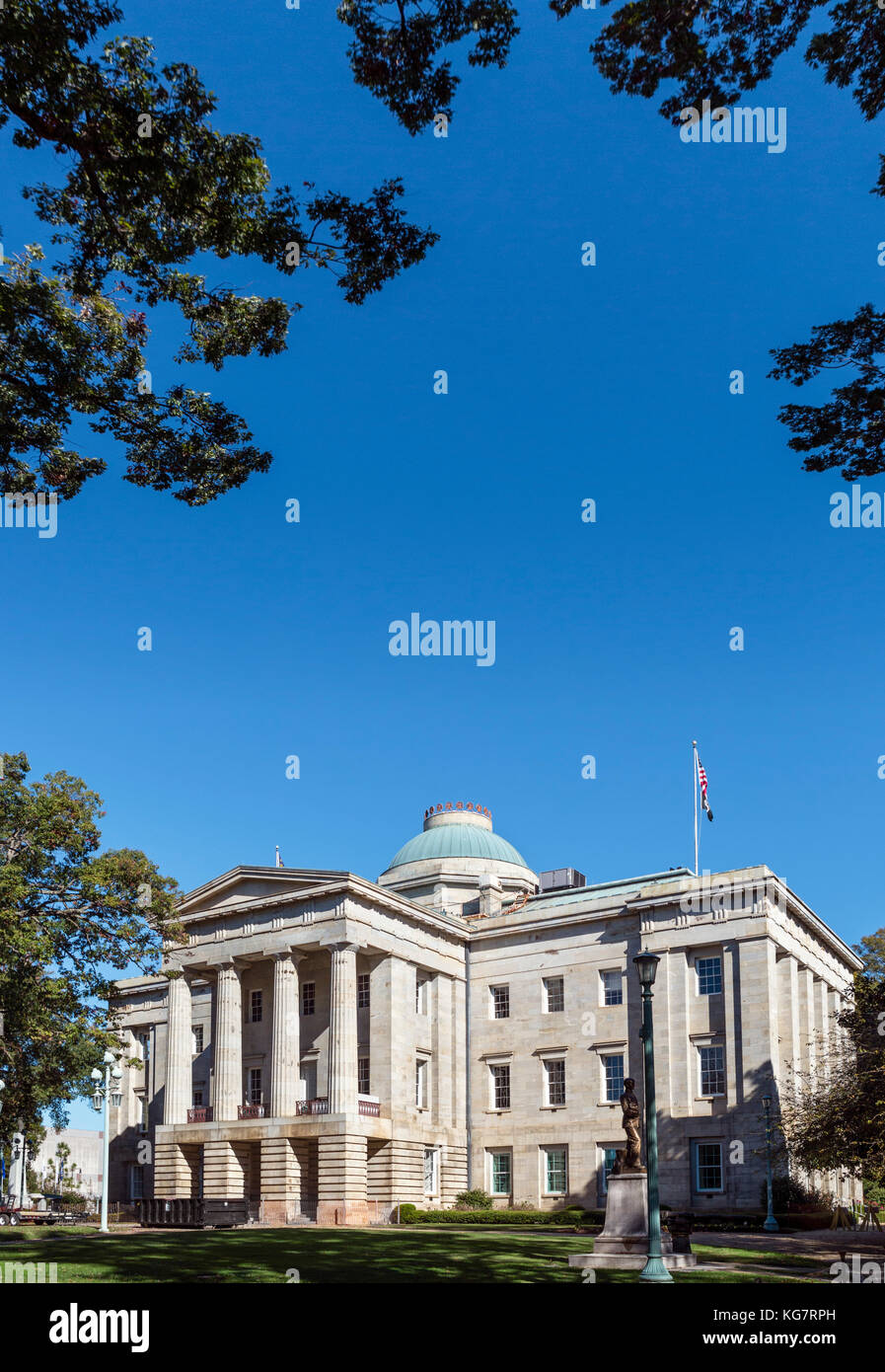 Die North Carolina State Capitol, Raleigh, North Carolina, USA Stockfoto