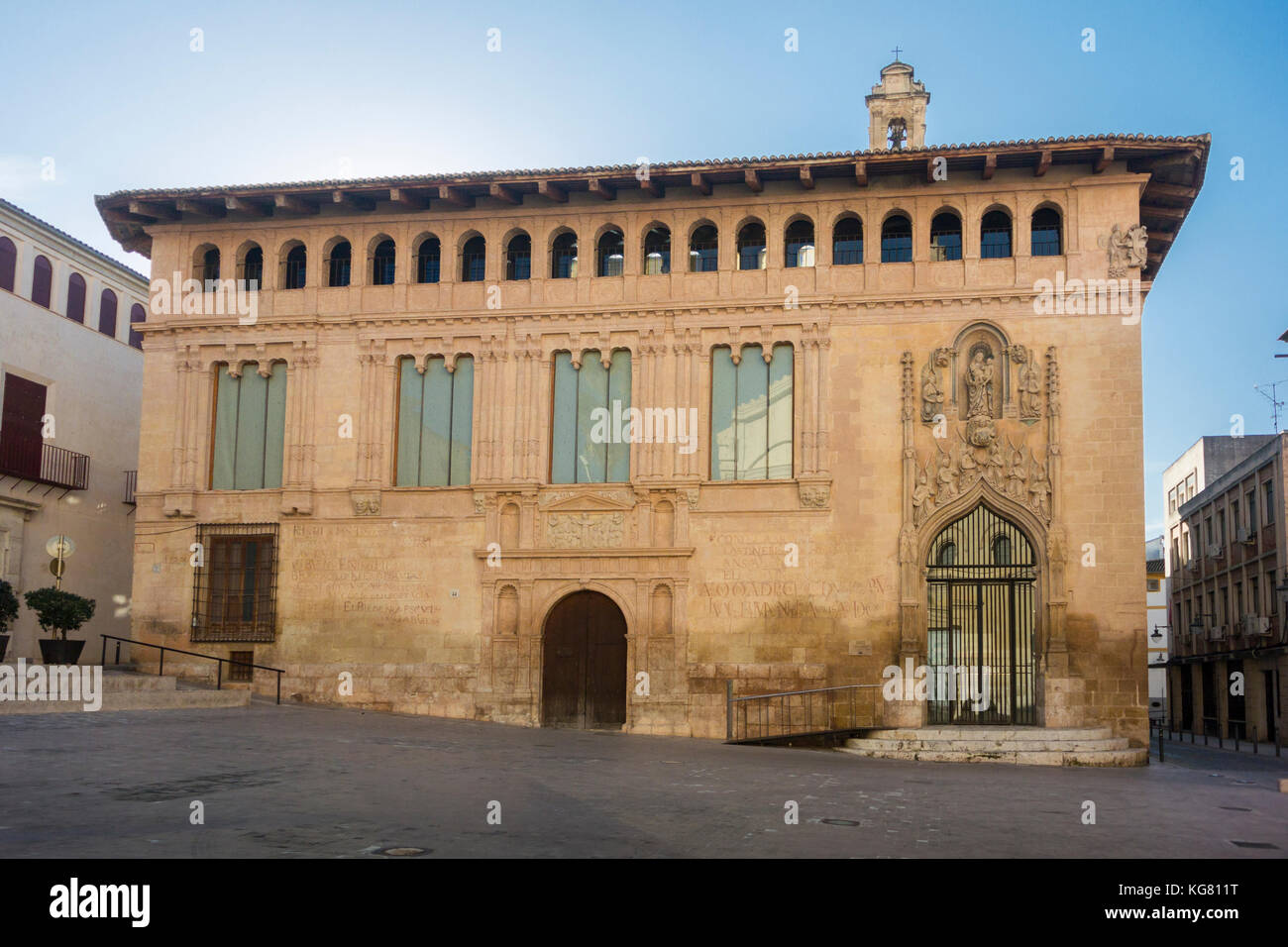 Die alten 15 THC-Krankenhaus für die Armen, Xativa (jativa), Valencia, Spanien Stockfoto