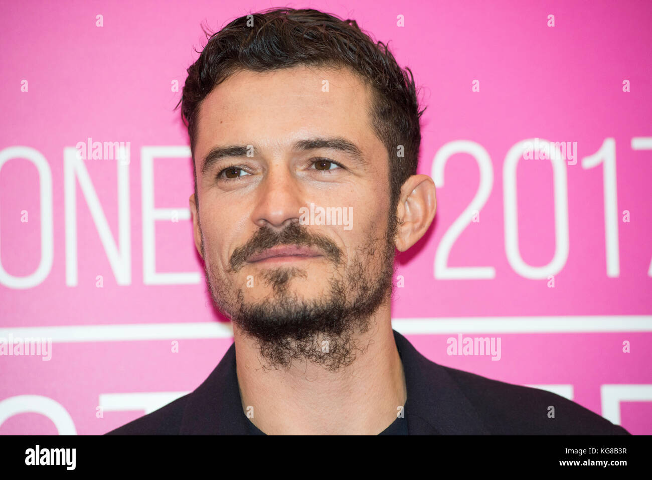 Rom, Italien. 5. november 2017. Orlando Bloom an den roten Teppich im Admiral Kino im 12. Rom film fest Quelle: Silvia gerbino/alamy leben Nachrichten Stockfoto