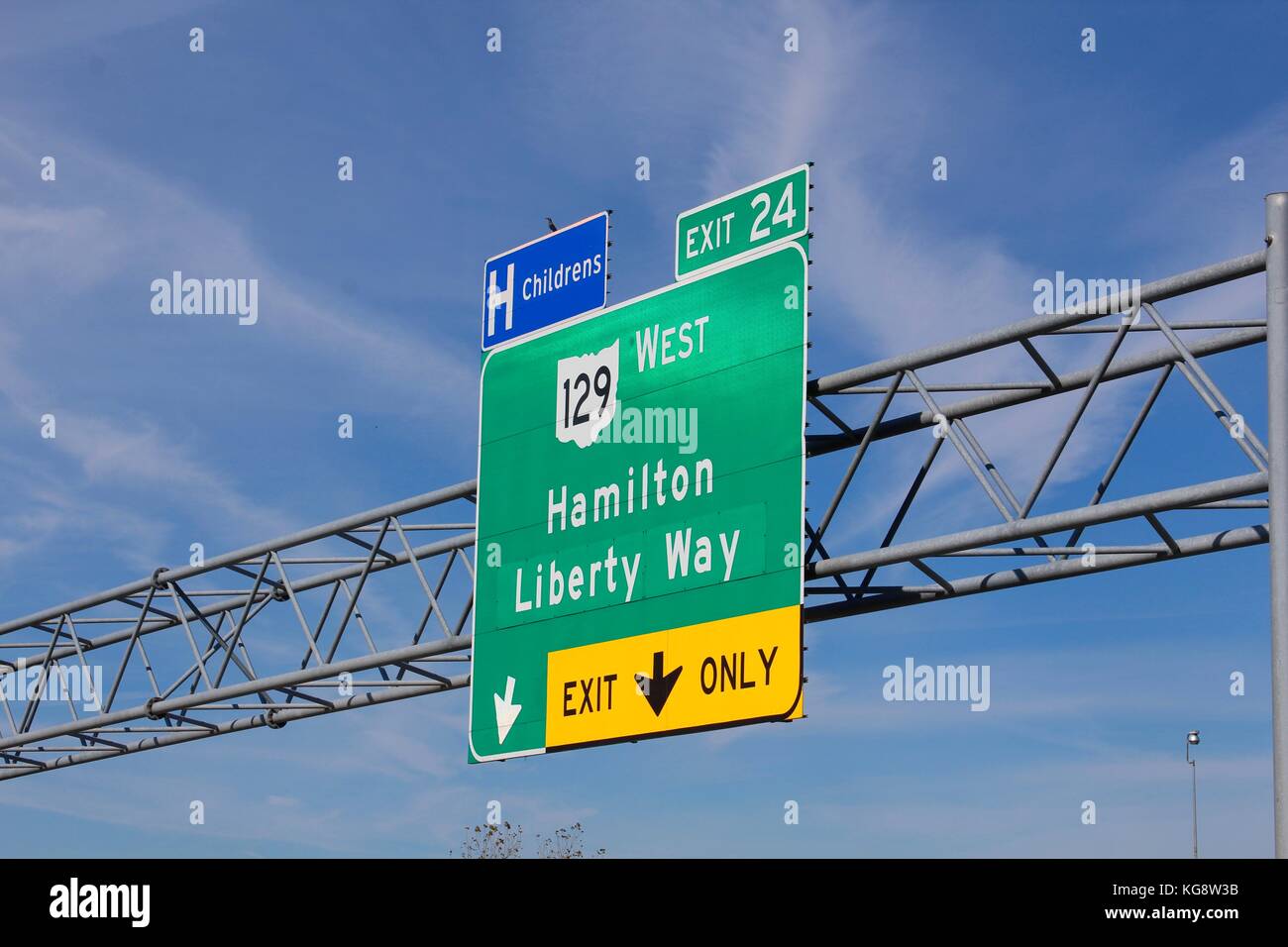 Der Wald im Herbst und einige andere Dinge, die ich auf dem Schuß gefangen. Stockfoto