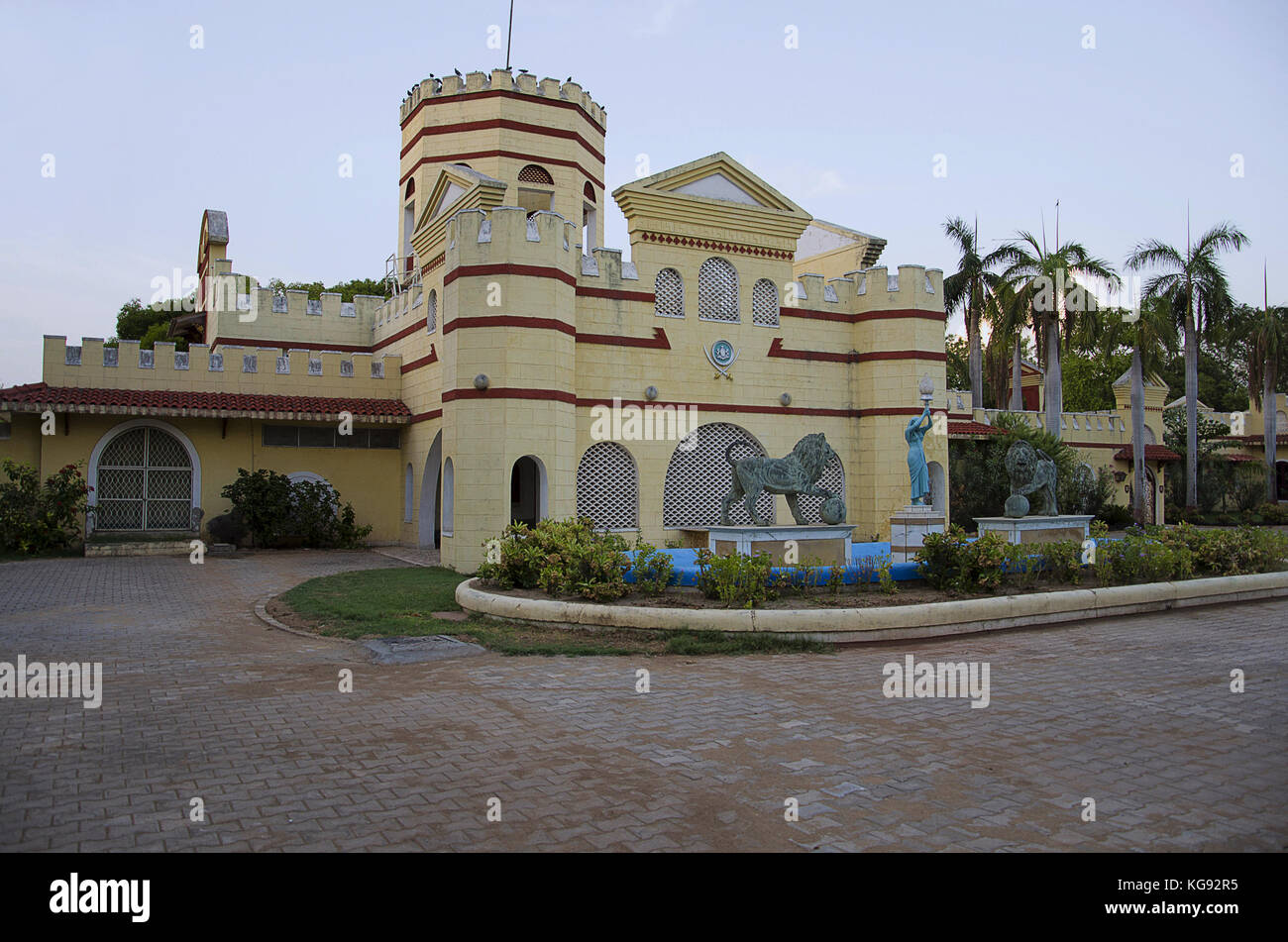 Auto Welt Oldtimer Museum, Ahmedabad, Gujarat, Indien. Stockfoto