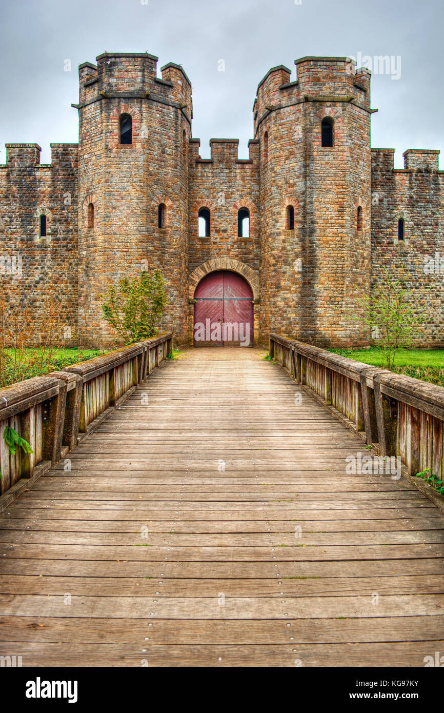 Cardiff Castle in Cardiff (Wales) Stockfoto