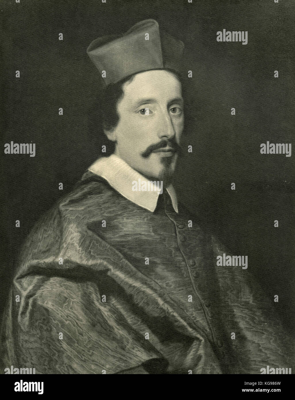Porträt des Kardinal Neri-Corsini Senior, Gemälde von Sustermans Stockfoto