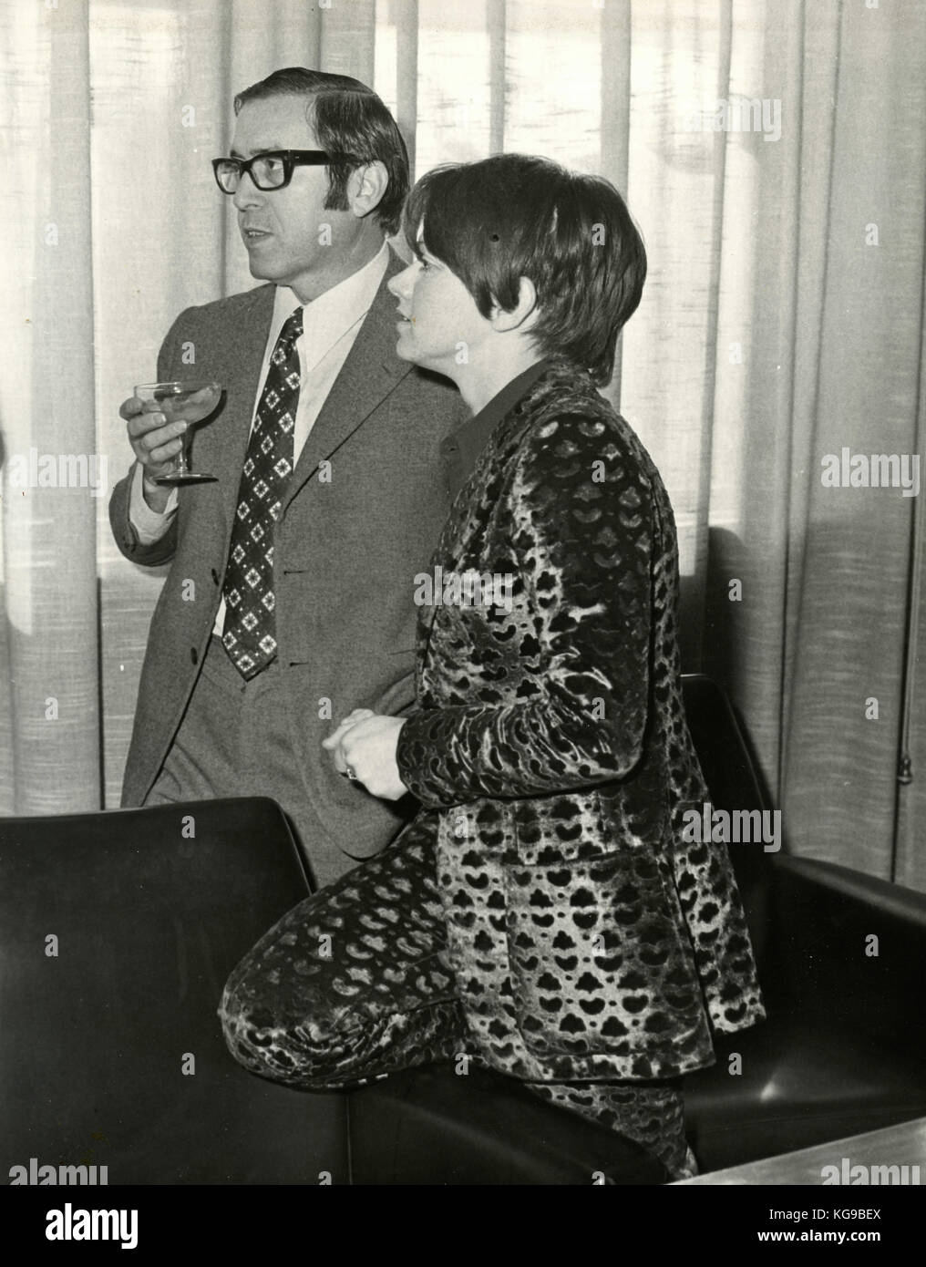Italienische Sangerin Rita Pavone Stockfotografie Alamy