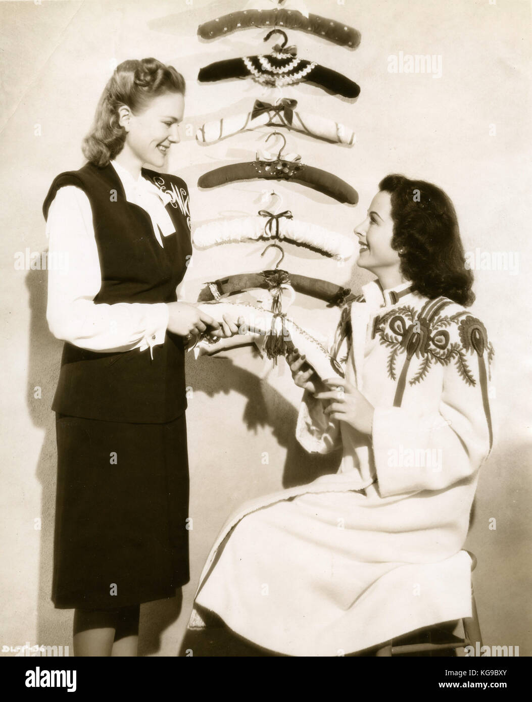 Die amerikanische Schauspielerin Hedi Lamarr im Film entehrte Frau, 1947 Stockfoto