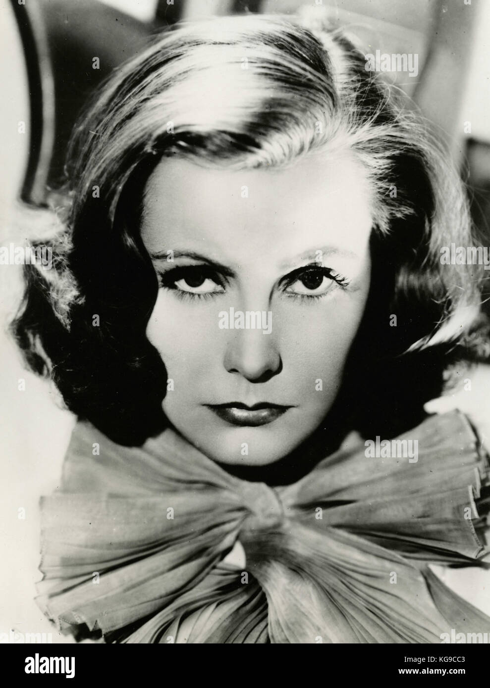 Schwedische Schauspielerin Greta Garbo Stockfoto