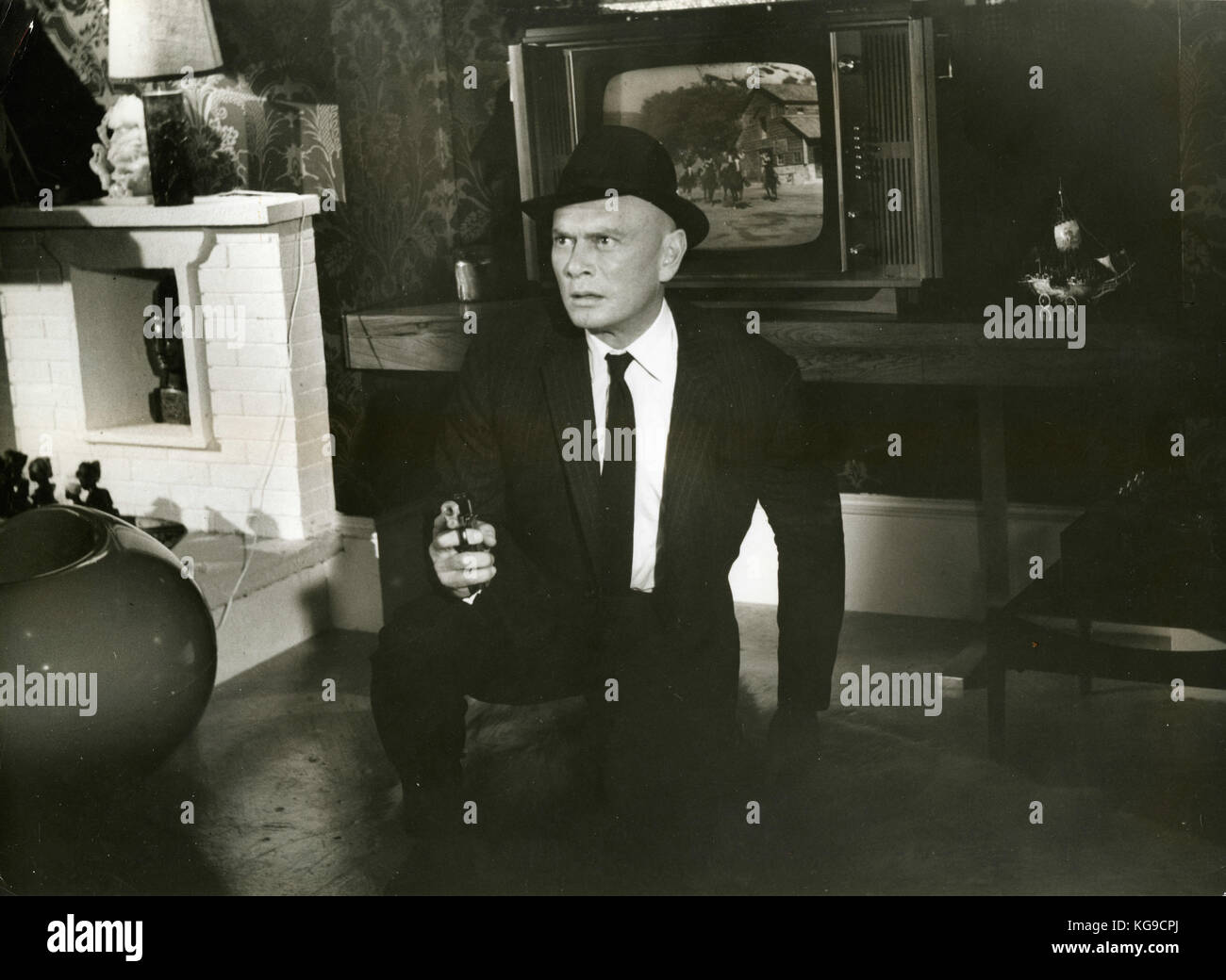 Schauspieler Yul Brynner in dem Film die Goldene Gans, 1969 ...