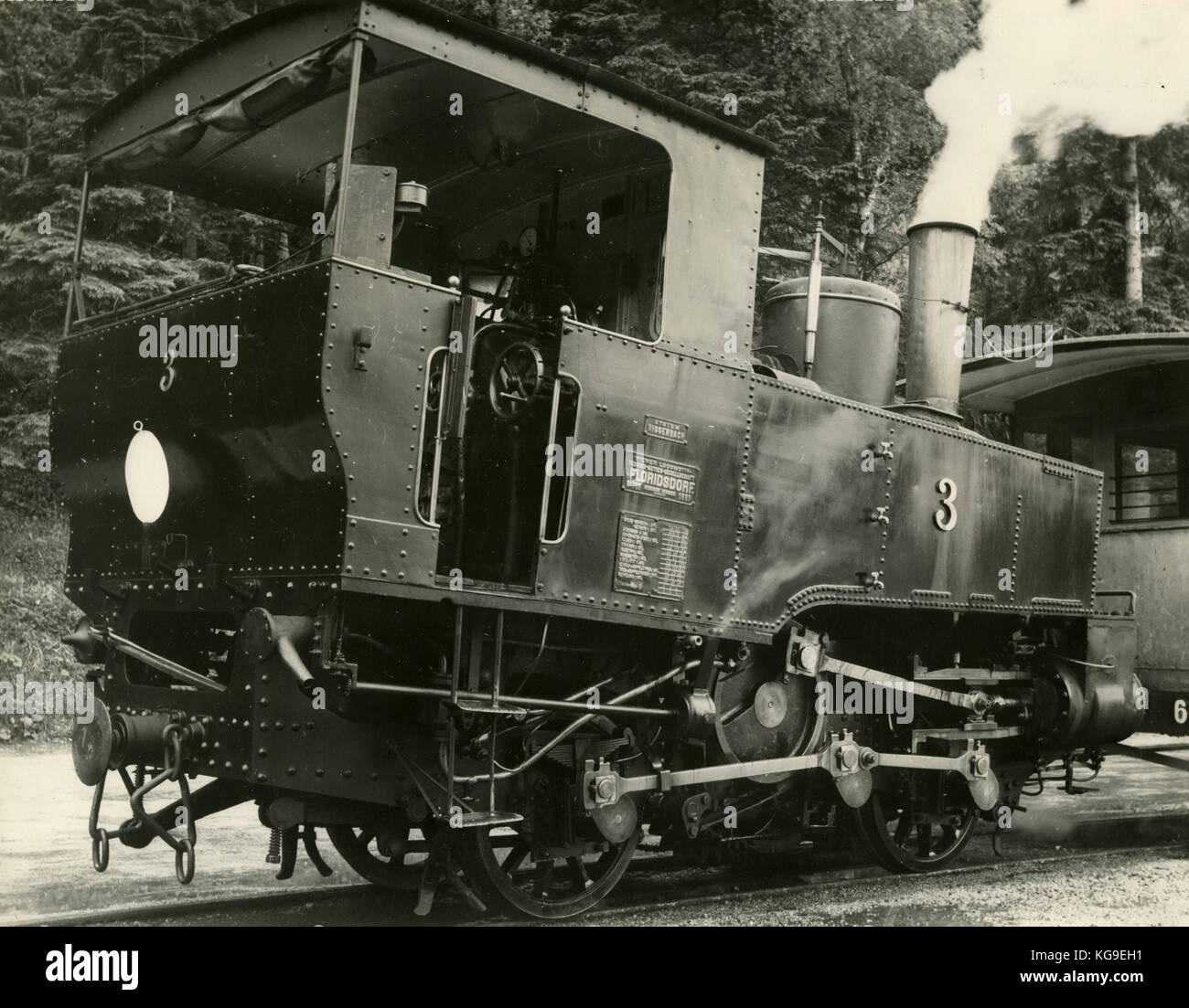 Österreichische rack Lokomotive Eisenbahn Achensee-Bahn Stockfoto