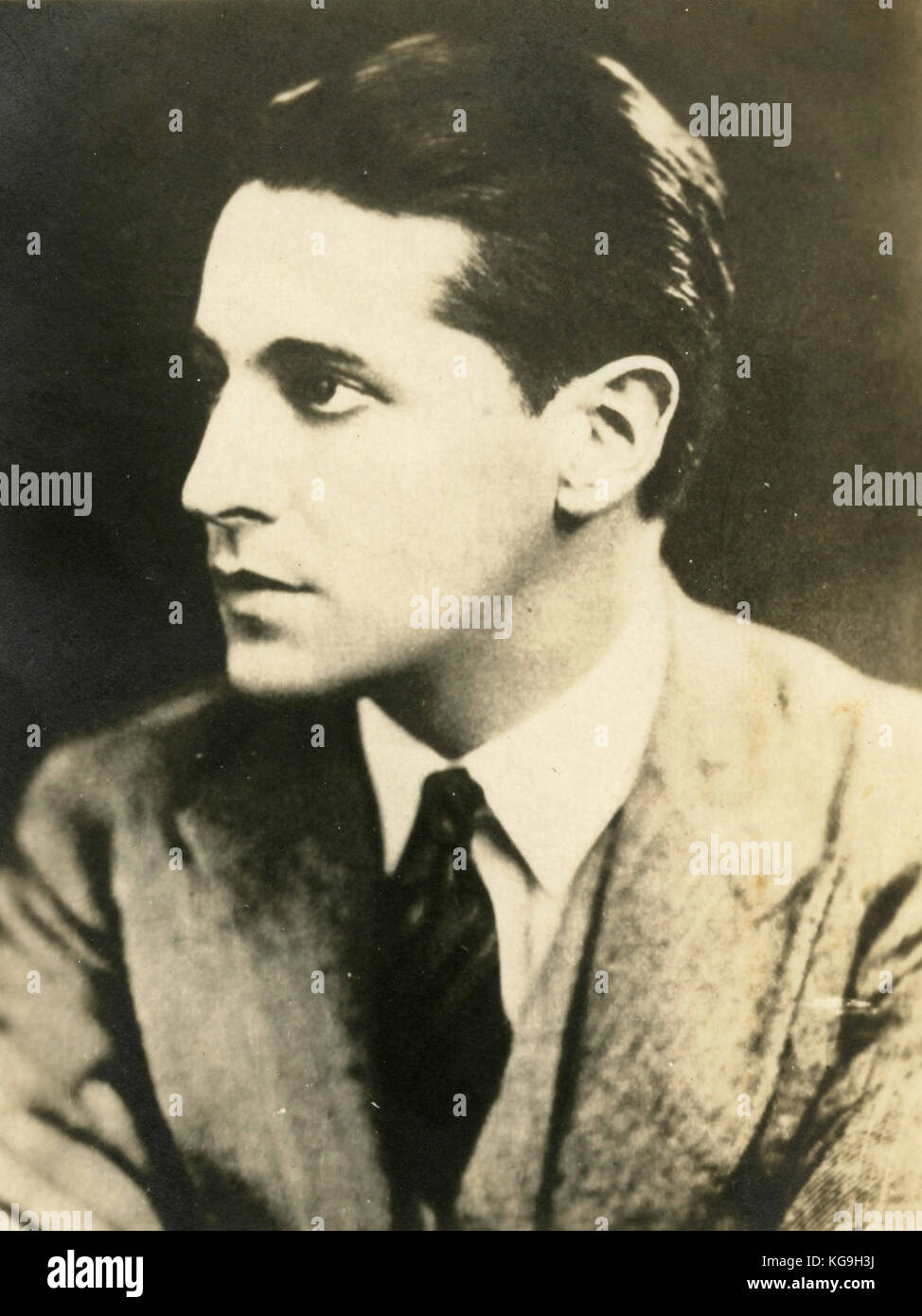 Schauspieler Ivor Novello im Film die Ratte, 1925 Stockfoto