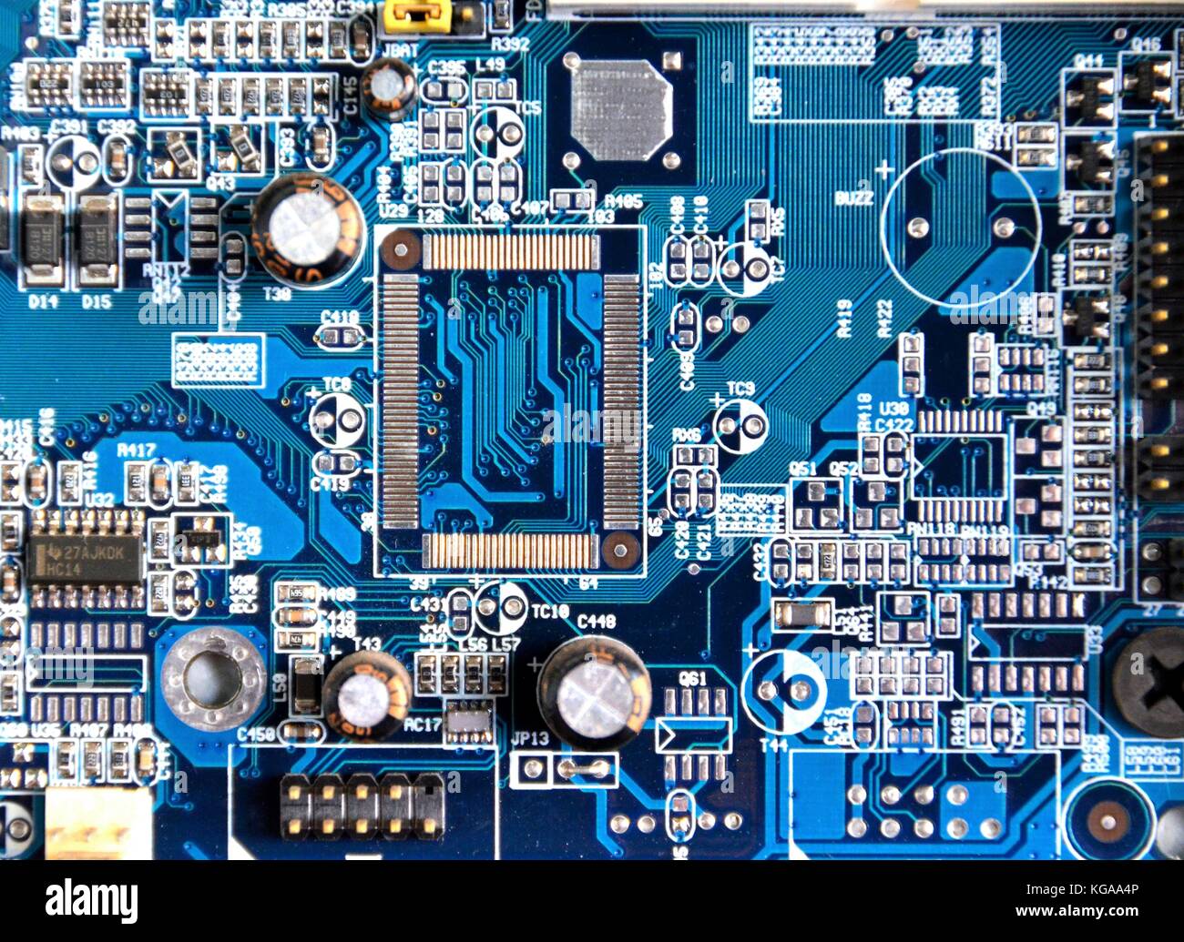 Single Board Computer Leiterplatten Stockfoto