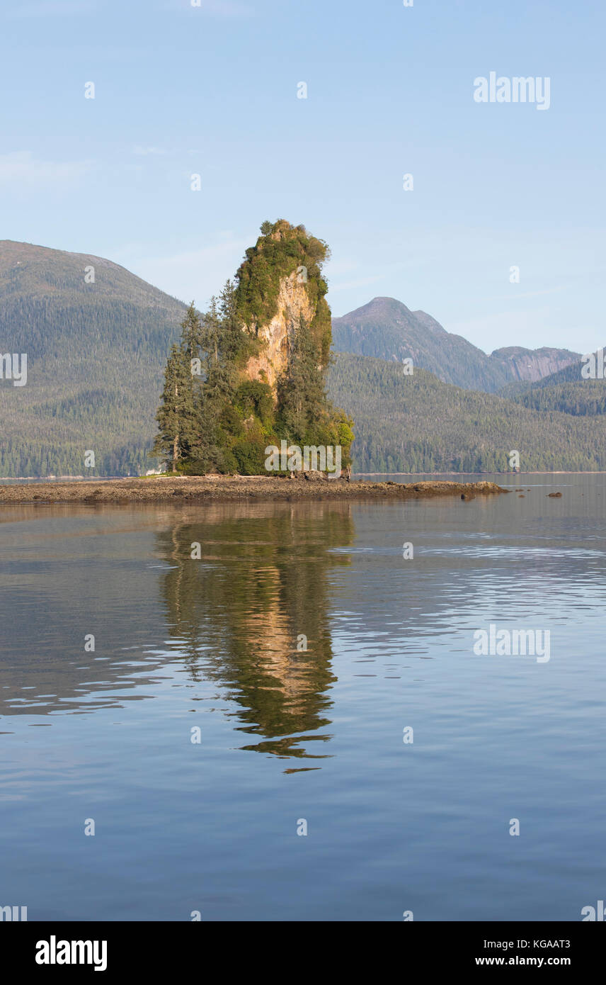 Neue eddystone Rock Stockfoto
