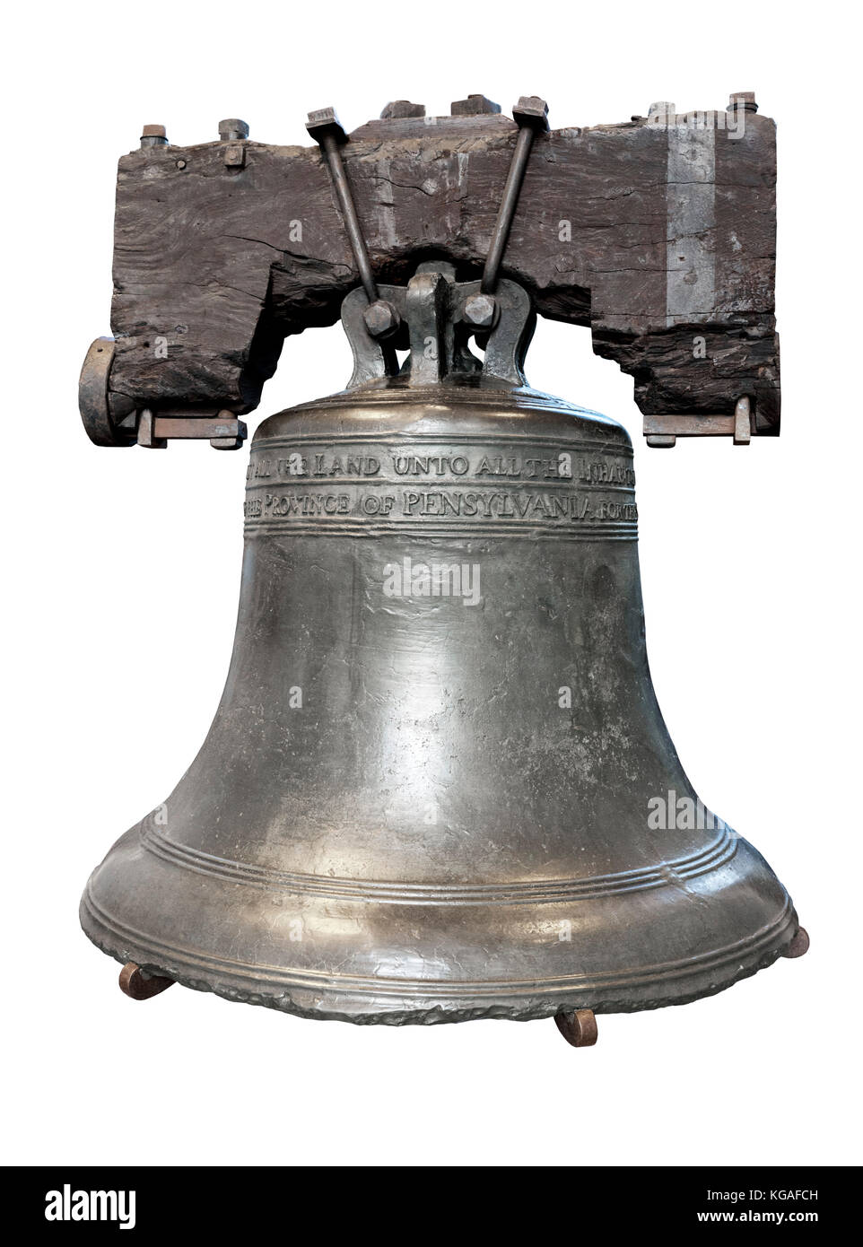 Liberty Bell, Unabhängigkeit nationaler historischer Park, Philadelphia, Pennsylvania, USA Stockfoto