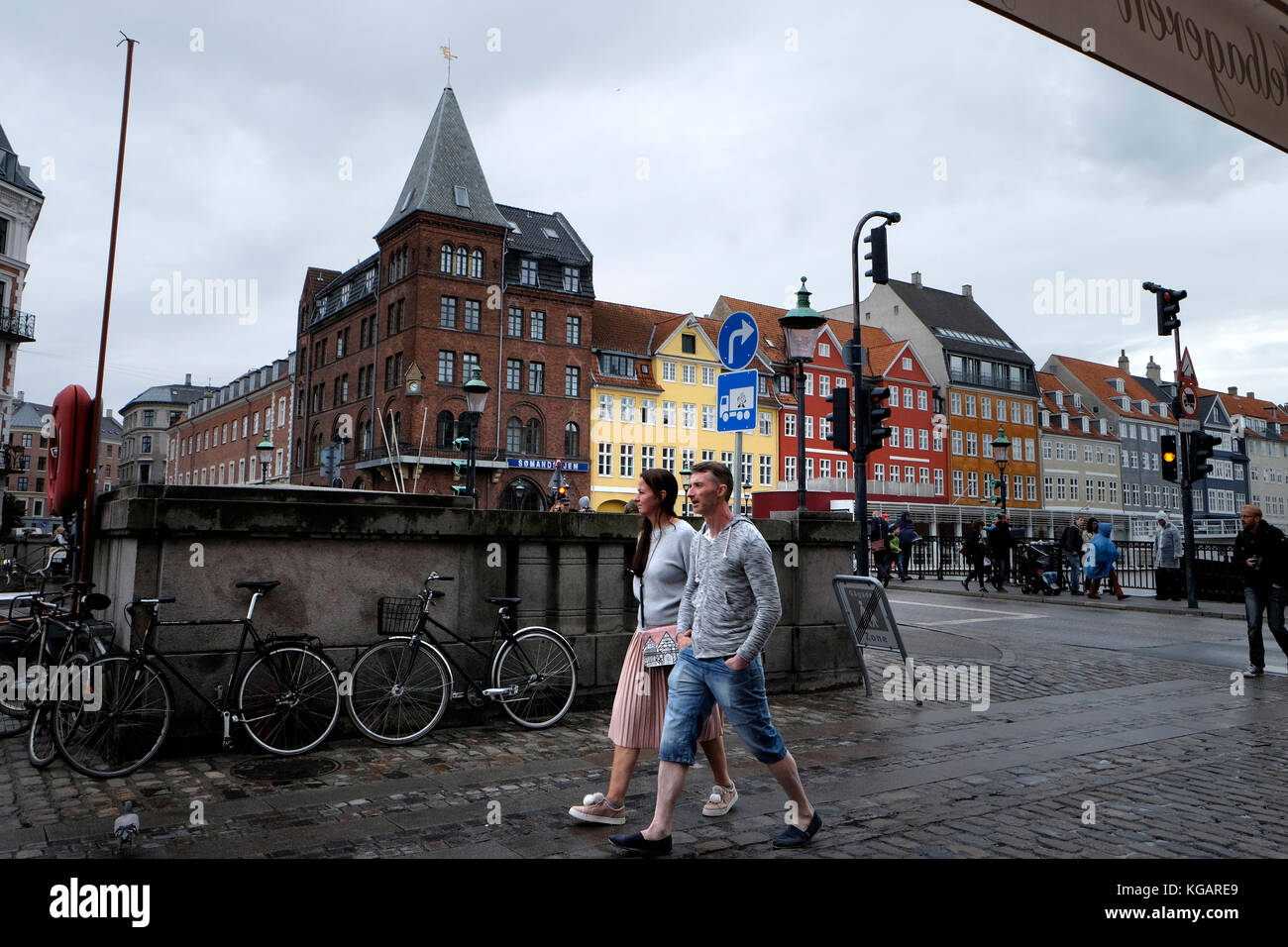 Danemark Kopenhagen liches Leben Stockfotografie Alamy