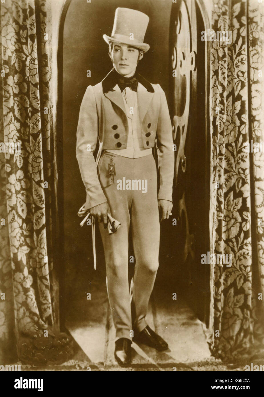 Italienisch-amerikanischer Schauspieler Rudolph Valentino Stockfoto