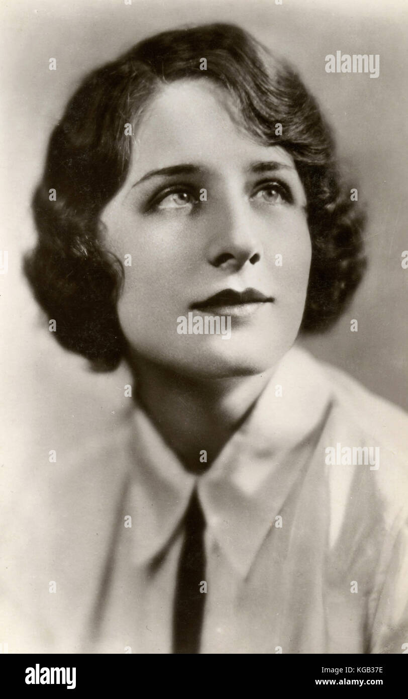 Die amerikanische Schauspielerin Norma Shearer Stockfoto