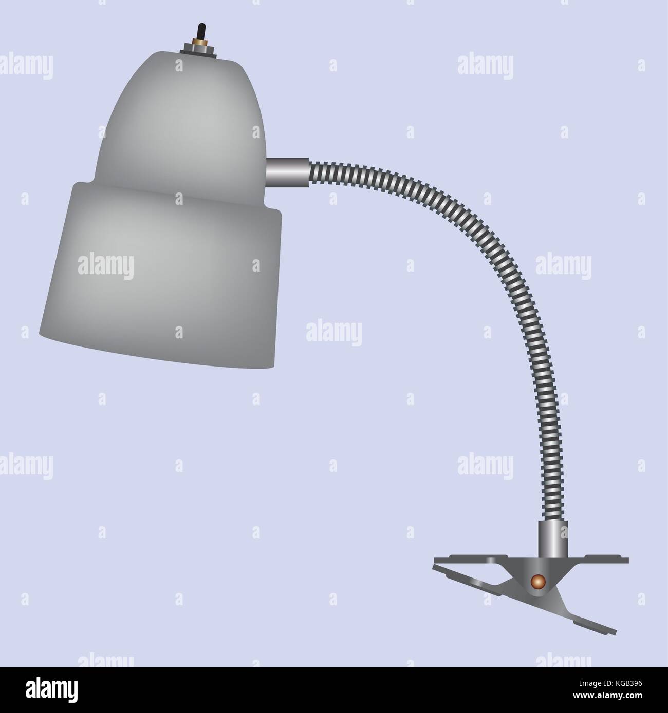 Schreibtischlampe Vektor Stock Vektor