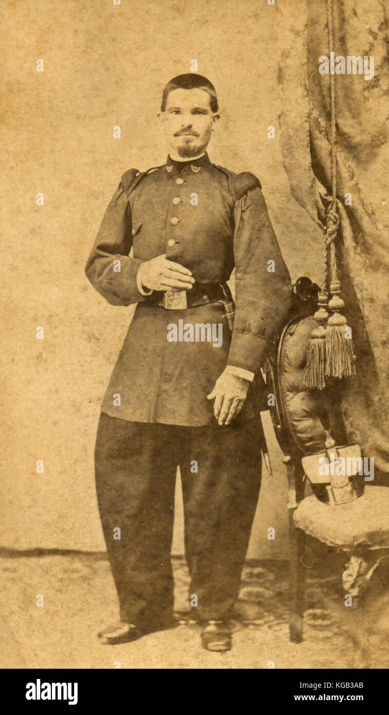 Spanischer Soldat, Grenada, Spanien Stockfoto