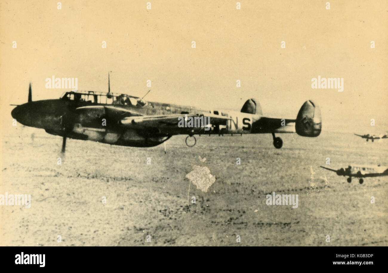 Deutsche Flugzeuge Der II Weltkrieg Stockfoto