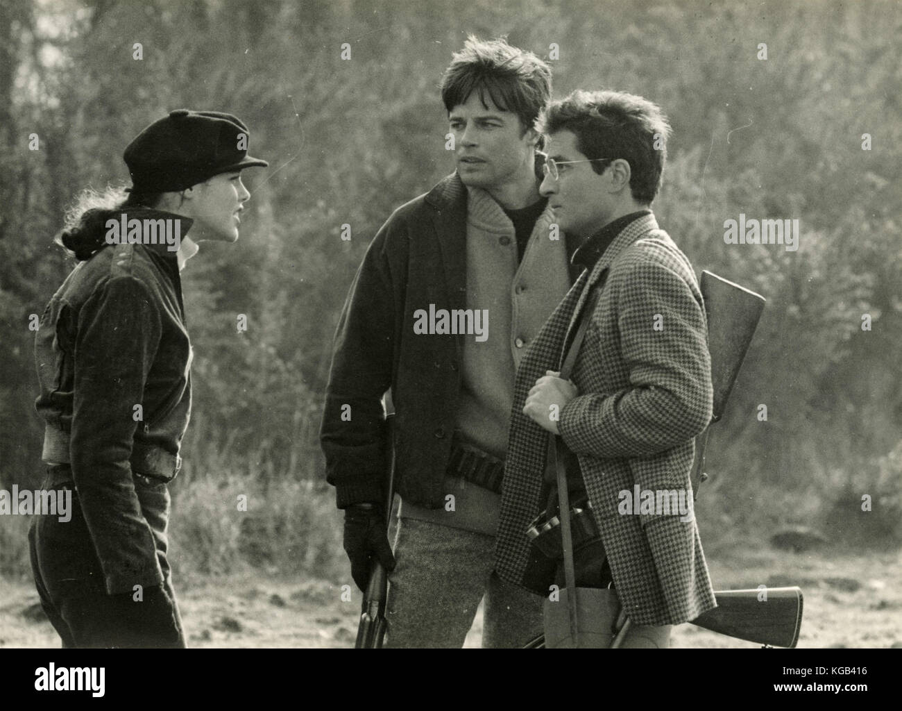 Schauspieler Ingrid Tulin und Jean Sorel im Film Adelaide, Frankreich 1968 Stockfoto