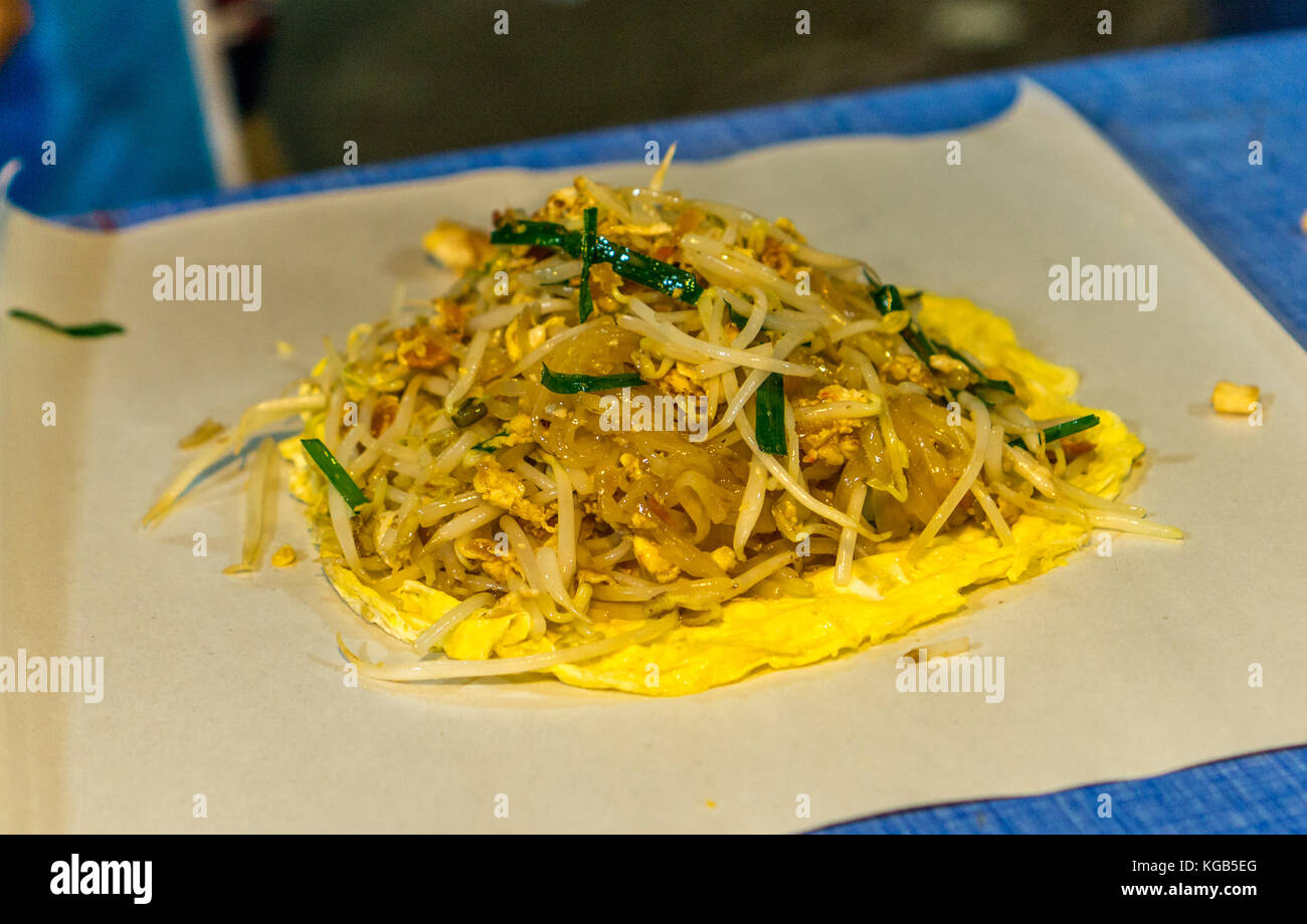 Pad Thai Stockfoto