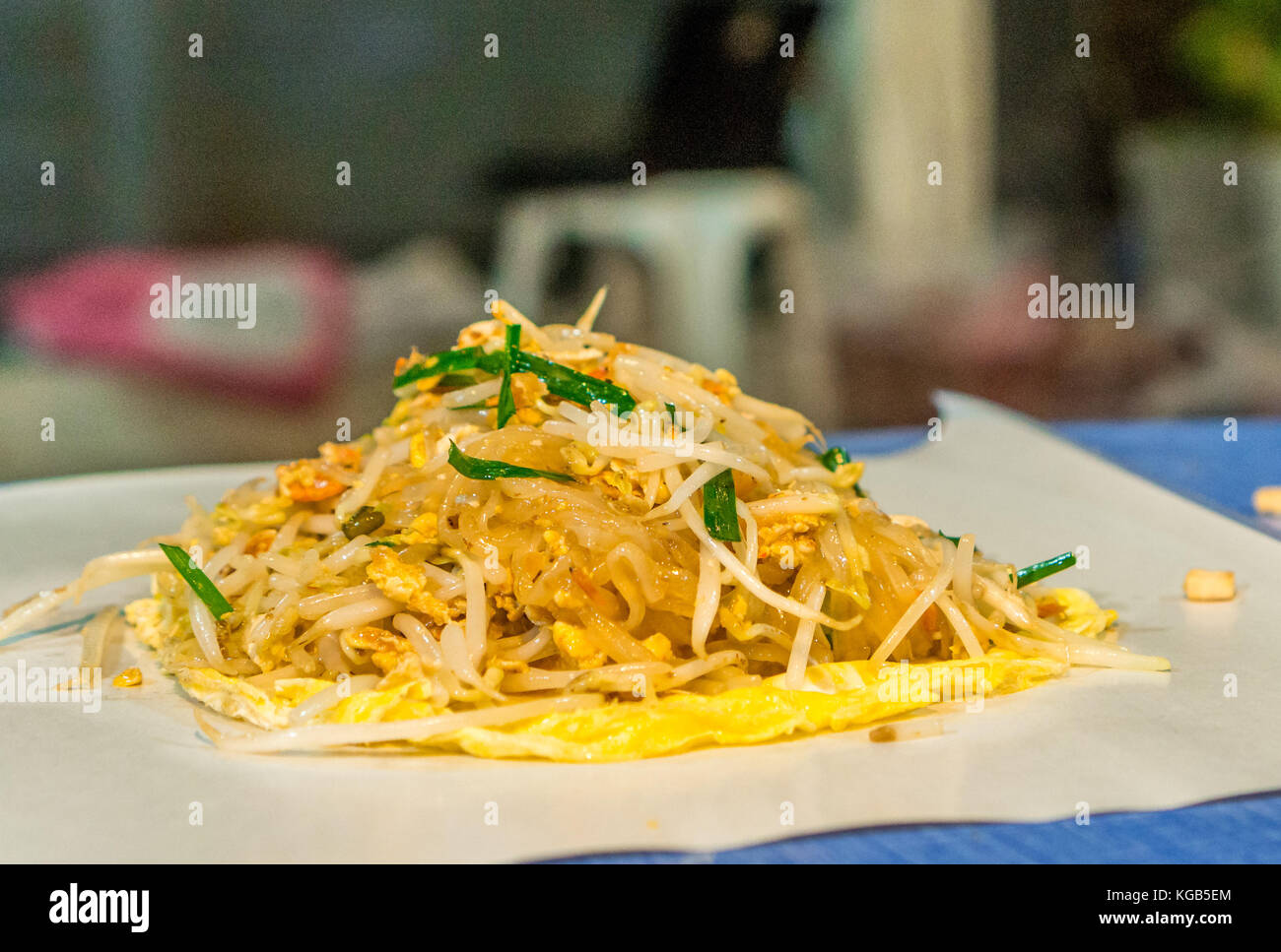 Pad Thai Stockfoto