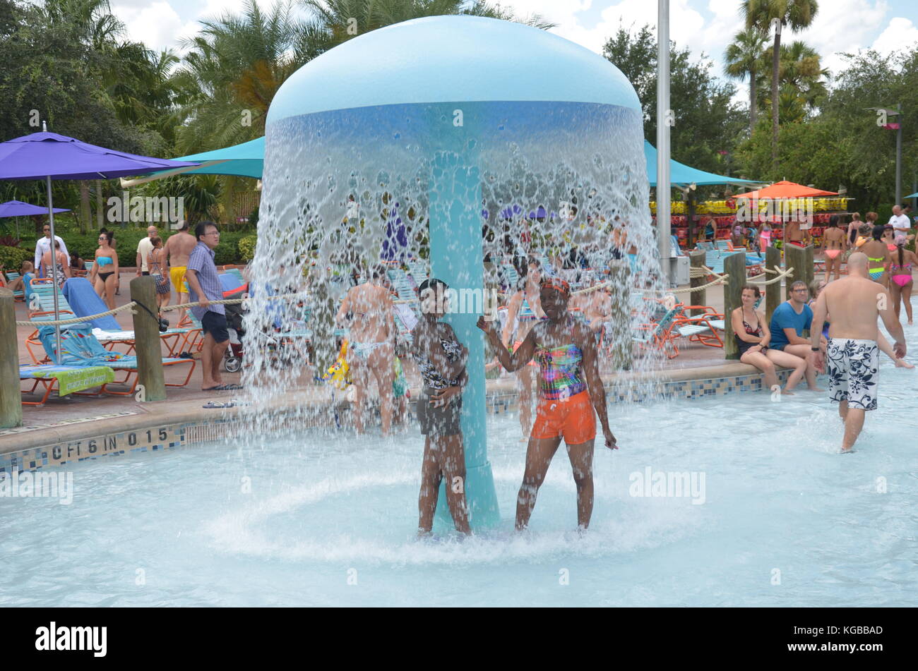 Aquatica Seaworld Wasserpark Orlando Florida Stockfotografie Alamy