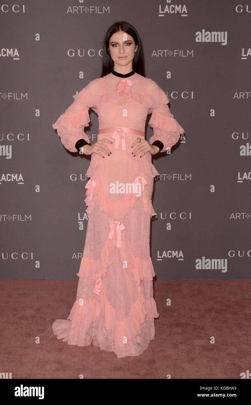 Los Angeles, Ca, USA. 4 Nov, 2017. tali Lennox in der Ankunftshalle für lacma Kunst Film 2017 Gala, Los Angeles County Museum of Art, Los Angeles, Ca 4. November 2017. Stockfoto