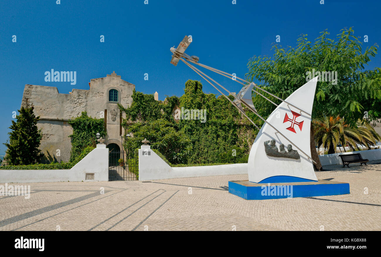 Portugal, Alentejo, Vila Nova de Milfontes, die Forte De Sao Clemente Stockfoto